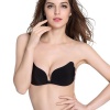 Edendiva's Angel Wings Seamless Push Up Bra - Black Photo