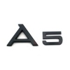 IMIX Audi A5 3D Logo - Matte Black Photo