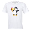 Ice-Cream Penguin - Kids T-Shirt - White Photo