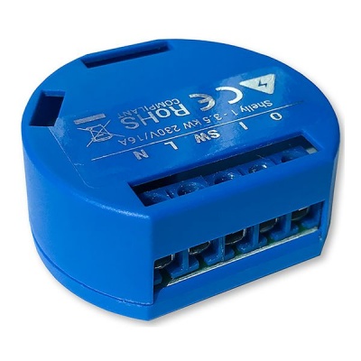 Photo of Shelly 1 WiFi-operated Relay Switch - 2 pack