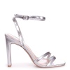Linzi Ladies SWEETHEART Heels - Silver Photo