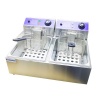 Agasons 10L Stainless Steel 2 Tank Electric Fryer Photo