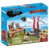 Playmobil Dragons Gobber The Belch With Sheep Sling 9461 Photo
