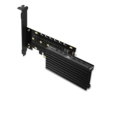 Photo of Vantec M.2 NVMe PCIe X4 Adapter With ARGB Heat Sink