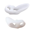 1 Pair Silicone Toe Correctors - White Photo