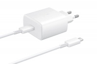 Samsung USB C 45W Super Fast Wall Charger with 1m Type C Cable for White