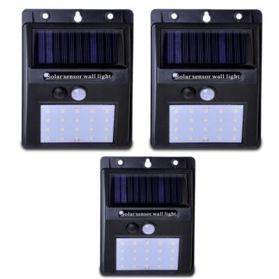 Photo of SoSolar Solar Led Wall Light - 3 pack -Bulk Deal Motion Sensor