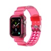 We Love Gadgets Clear TPU Strap Band & Screen Cover Apple Watch 42mm Yellow Photo