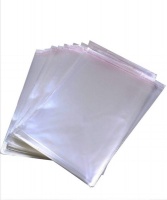 100 Self Seal Clear Cellophane Bags Resealable Plastic Bags 20cm x 30cm