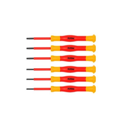 Photo of Total Tools TOTAL Screwdriver Set Insulated Precision 6 piecess
