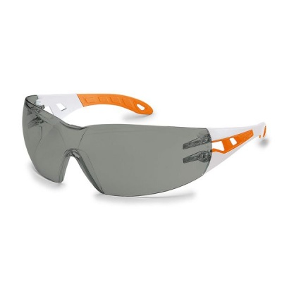 Photo of uvex Pheos S White Orange Sunglasses
