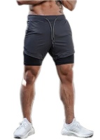 APEY Shorts For Men 2 1 Sports Shorts With Phone Pocket Gym Shorts