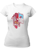 PepperSt Ladies White T-Shirt - Beat Guy Photo