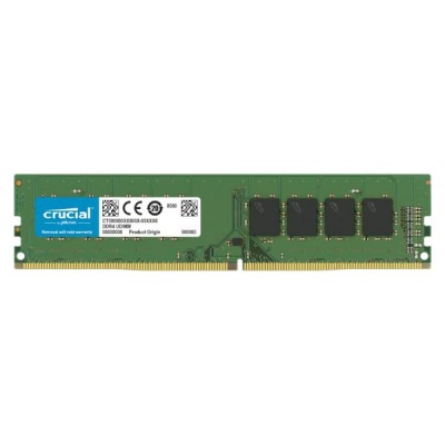 Photo of Crucial 4GB DDR4 2666MHz UDIMM Desktop Memory - Green