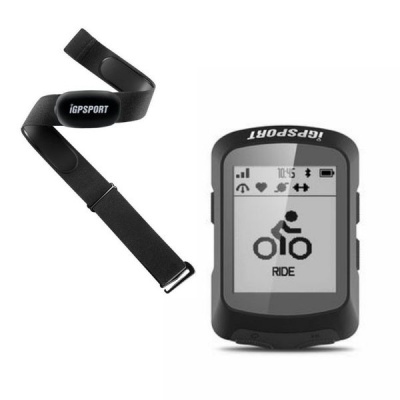 Photo of iGPSport iGS520 GPS Cycling Computer with HR40 Sensor