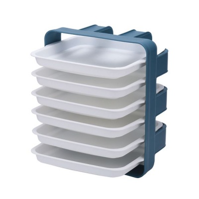 Maisonware 6 Layer Removable Food Tray Storage Rack