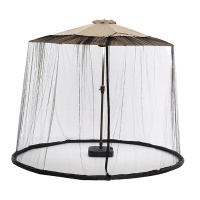 Outdoor Umbrella with Mosquito Net Water Base 300x230cm