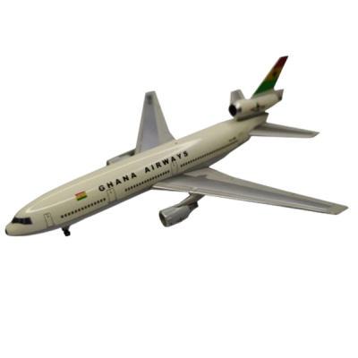 1400 Scale Ghana Airways McDonnel Douglas DC 10 Diecast Alloy Model