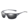 Dubery Polarized Sports Driving Fishing Running Sun Glasses - Gun Black Photo