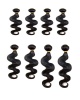 Body Wave 8 piecesS Human Blend Hair weaves package 8'10'12 #2 Photo
