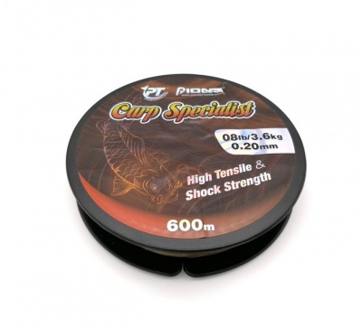 Photo of Pioneer Fishing Pioneer Carp Specialist 600m Fishing Line - 8Lb/ 3.6Kg