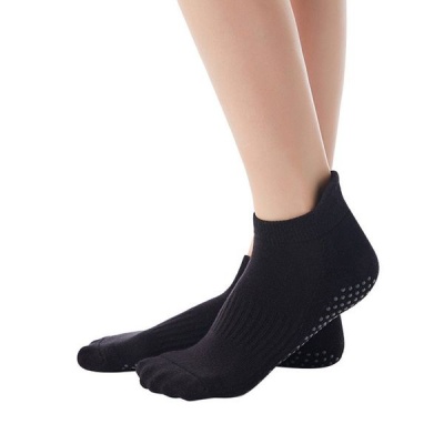 Deal Non Slip Yoga Socks Anti Skid Barre Fitness Socks with Grips
