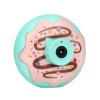 Donut Bubble Machine Camera Toy - Green/Pink Photo
