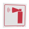Air Horn Sign 190x190mm Photo