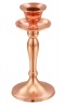 Rose Gold Dinner Candle Holder 15cm Pack of 2 Pieces Photo