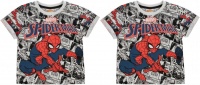 Character Kids 2 Pack Short Sleeve T Shirt Boys Spiderman Parallel Import