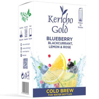 Photo of Kericho Gold : Cold Brew – Blueberry and Blackcurrant Lemon and Rose