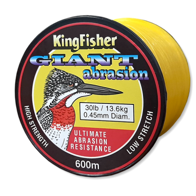 Photo of Kingfisher Giant Abrasion Nylon .45MM 13.6KG/30LB Colour Gold 600m Spool