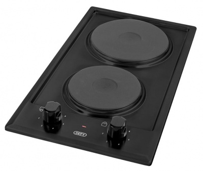 Photo of Defy - DHD400 Domino Solid Hob - CP - Black