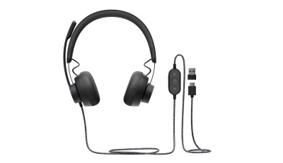 Photo of Logitech VC Zone Wired headset - Graphite - USB - Microsoft Team Certified