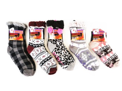 Photo of Thermal Socks 5 Pairs Of Original - Winter Socks - Assorted Design & Colour