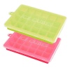 DHAO -2 Packs 24 Ice Cube Square Ice Cube Molds Silicone Ice Maker Photo