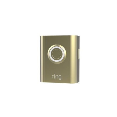 Photo of Ring - Video Doorbell 3 Faceplate - Gold Metal