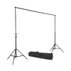 3m Adjustable Aluminium Backdrop Stand For Photos & Videos With Carry Bag Photo