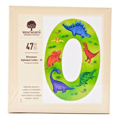Photo of Wentworth Wooden Puzzle - Dinosaurs Alphabet Letter - O Shaped