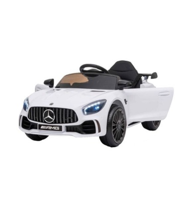Mercedes AMG GTR 12v Kids Electric Ride On Car White