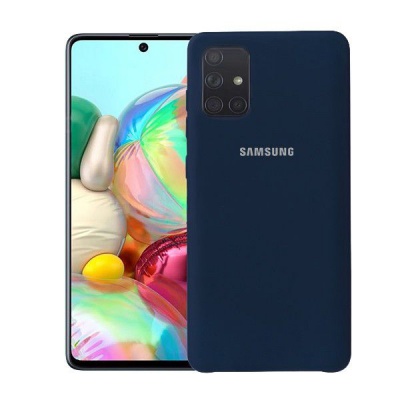 Samsung iTech Parts Galaxy A51 Silicone Case Navy