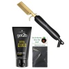 Hair Crown Empire Lilhe Ceramic Hot Comb Got2b Ultra Glued Styling Gel & a Bonnet - Bundle Photo