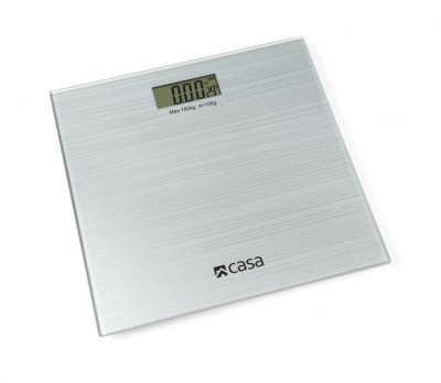 Photo of Casa Electronic Bathroom Glass Scale - ARGENTO