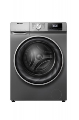 Photo of Hisense 10Kg Front Load Washing Machine with Allergy Steam-Titanium Silver