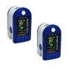 BetterBuys Oxymeter Fingertip Multi Colour Screen Oximeter Pulse Screening Tool-2 Pack Photo