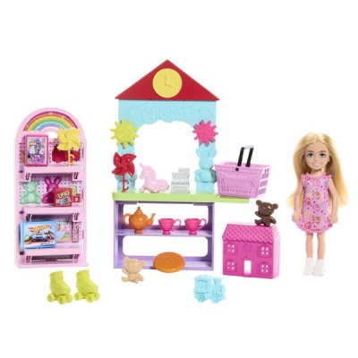 Barbie Chelsea Can Be Toy Store Playset With Small Blonde Doll and Accessories
