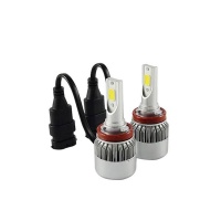 Pair Of 36W C6 9006 Car LED Headlight Bulb