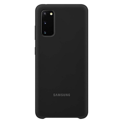 Samsung Galaxy S20 Silicone Cover Black