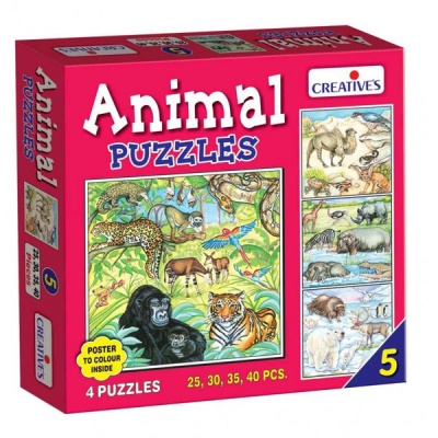 Photo of Creatives - 4 Animal Puzzles