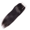 Joedir Straight 12" Three Parts 4 x 4 Closures Brazilian Human Hair Closure Photo